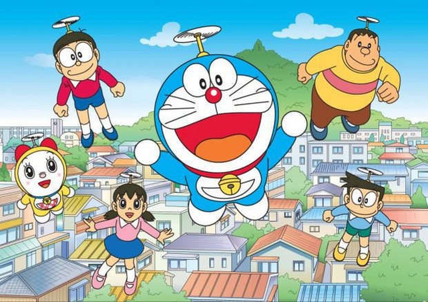 Bộ truyện Doraemon được nhiều bạn nhỏ yêu thích